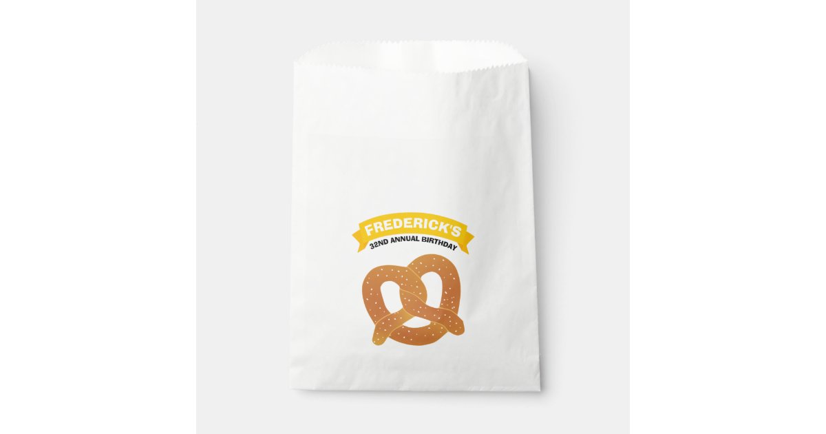 French Fries Birthday Party Favor Bag, Zazzle