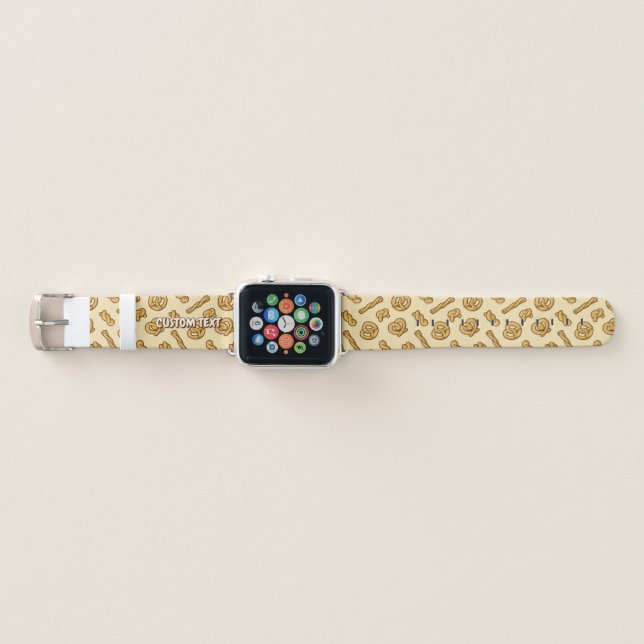 Pretzel Pattern Apple Watch Band (Front)