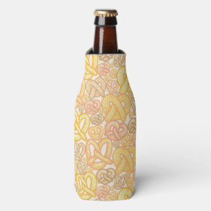 Pretzel Pattern Bottle Cooler