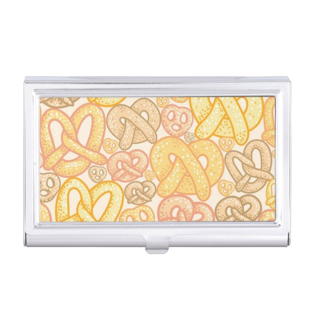 Pretzel Pattern Business Card Holder (Front)