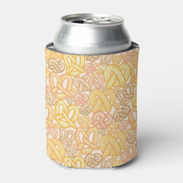 Pretzel Pattern Can Cooler (Can Front)
