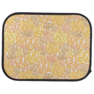 Pretzel Pattern Car Floor Mat