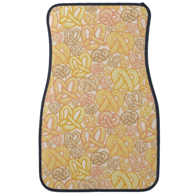 Pretzel Pattern Car Mat (Front)