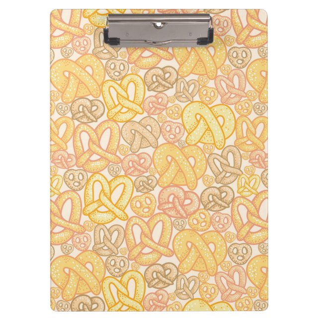 Pretzel Pattern Clipboard (Front)