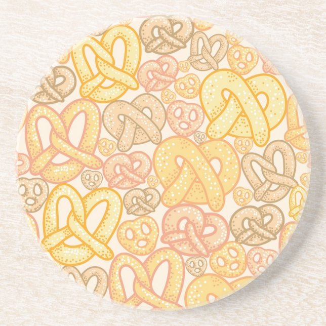 Pretzel Pattern Coaster (Front)