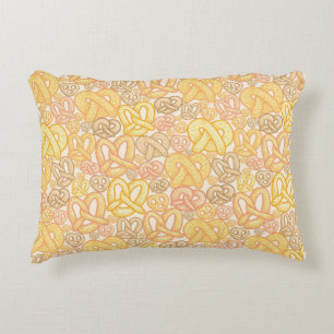 Pretzel Pattern Decorative Pillow