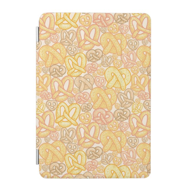 Pretzel Pattern iPad Mini Cover (Front)
