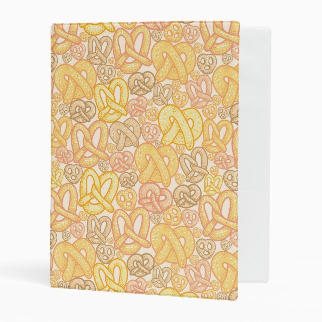 Pretzel Pattern Mini Binder (Front/Inside)