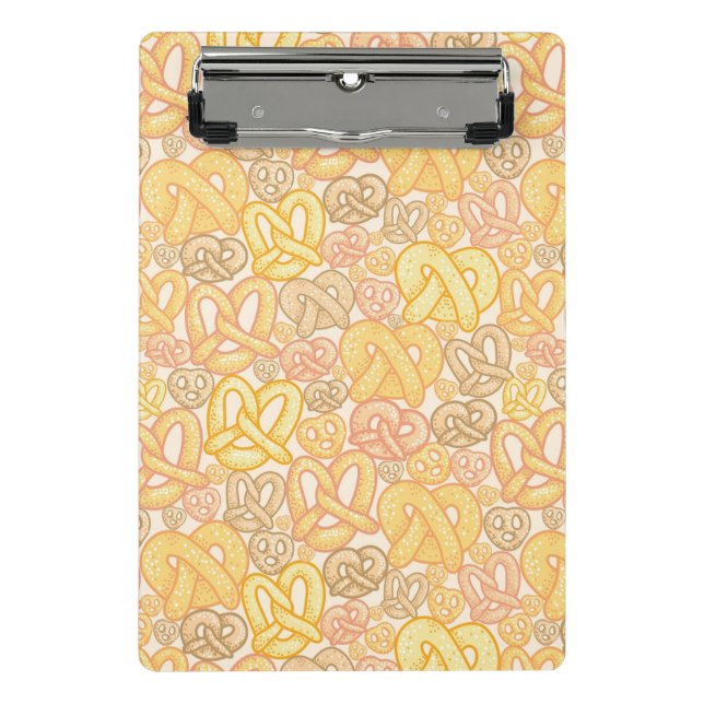 Pretzel Pattern Mini Clipboard (Front)