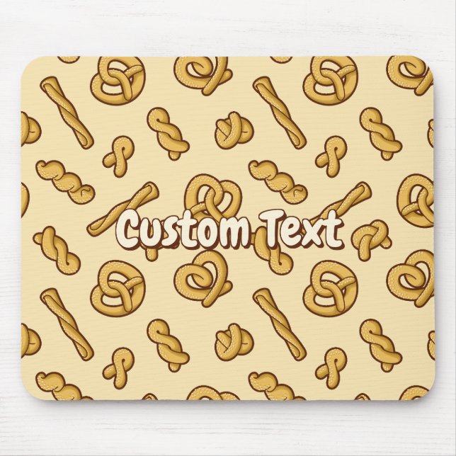 Pretzel Pattern Mouse Pad (Front)