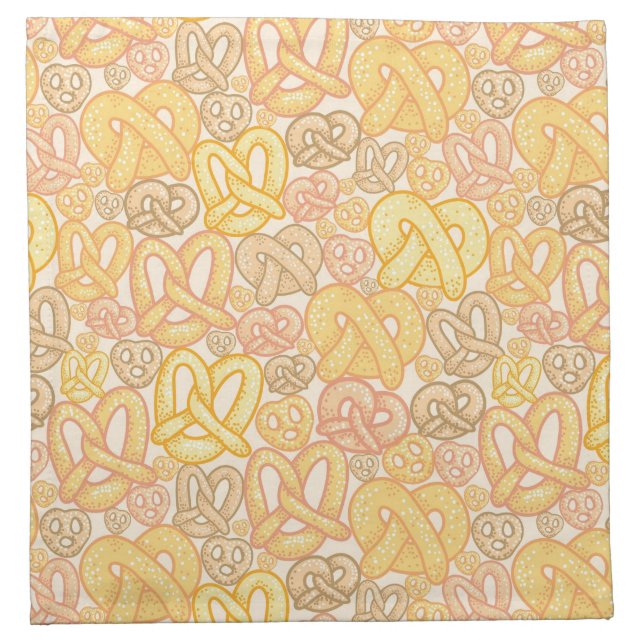 Pretzel Pattern Napkin (Front)