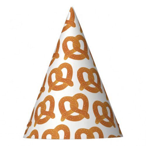 Pretzel Pattern Party Hat