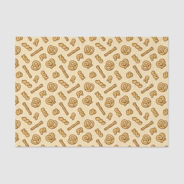Pretzel Pattern Tissue Paper (Front)