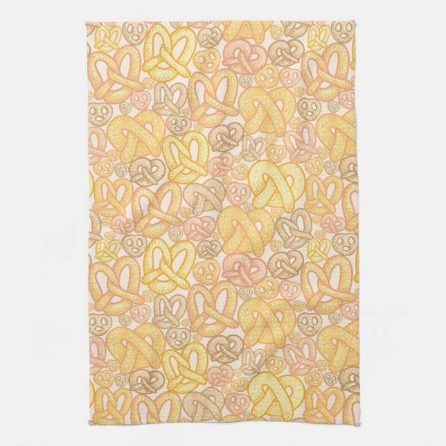 Pretzel Pattern Towel (Vertical)