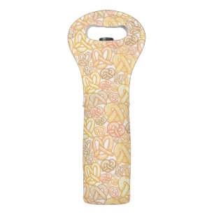 Pretzel Pattern Wine Bag