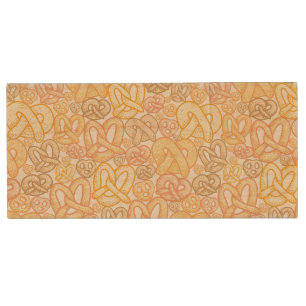 Pretzel Pattern Wood USB Flash Drive
