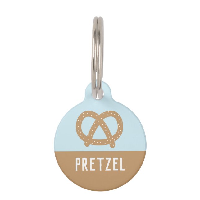 Pretzel Pet ID Tag (Front)
