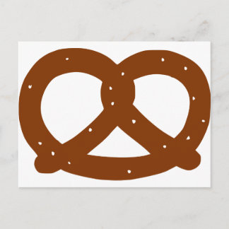 Pretzel Postcard