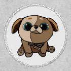 Pretzel Puppy Dog Patch Iron On