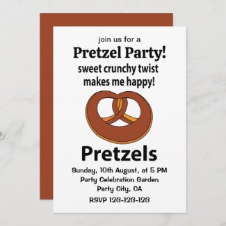 Pretzel Sweet Crunchy Twist Makes Me Happy Pretzel