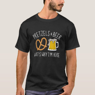 Pretzels Beer Funny Festival Beer T-Shirt