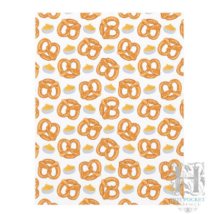 Pretzels & Cheese Scrapbook Paper