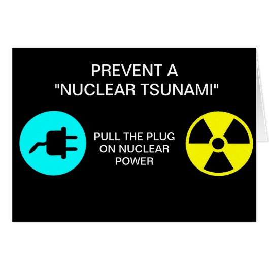 PREVENT A "NUCLEAR TSUNAMI" CARDS (Front Horizontal)