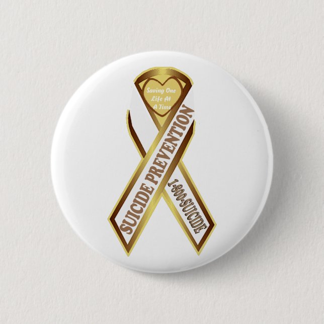 Prevent Suicide Pinback Button (Front)