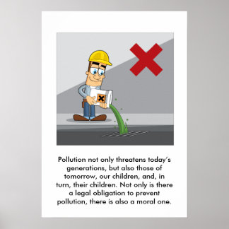Preventing Pollution 001 Poster