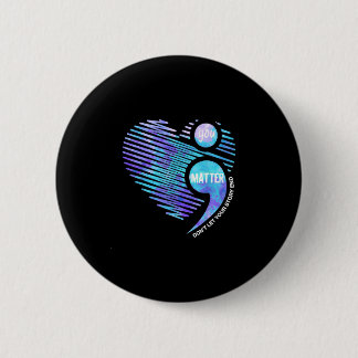Prevention awareness don't let story end heart button