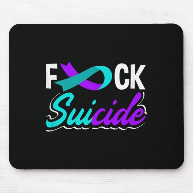 Prevention Awareness Graphic Mouse Pad (Front)
