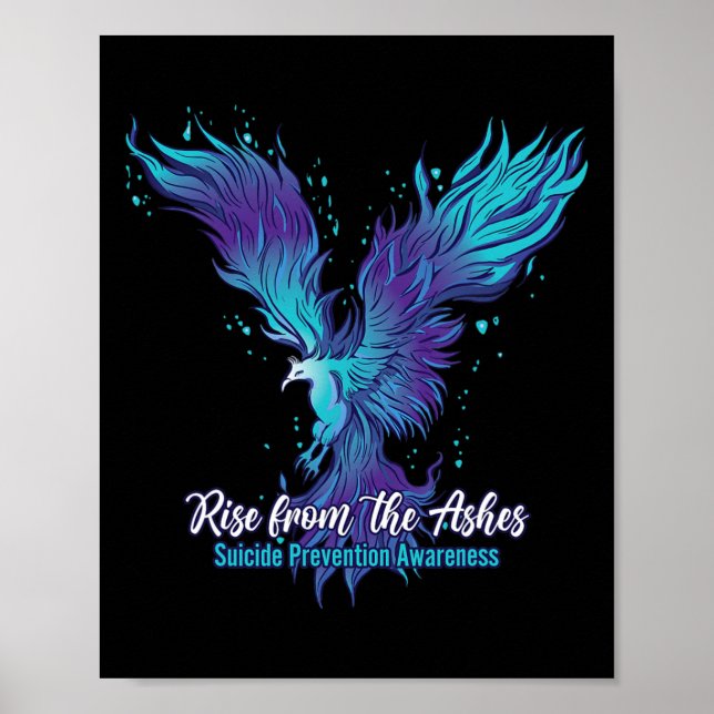 Prevention Awareness - Phoenix Rise From The Ashes Poster (Front)