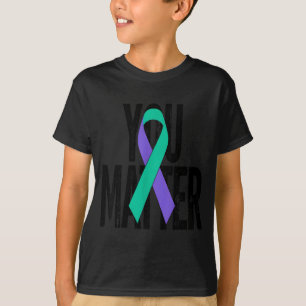 Prevention Awareness Ribbon Support T-Shirt
