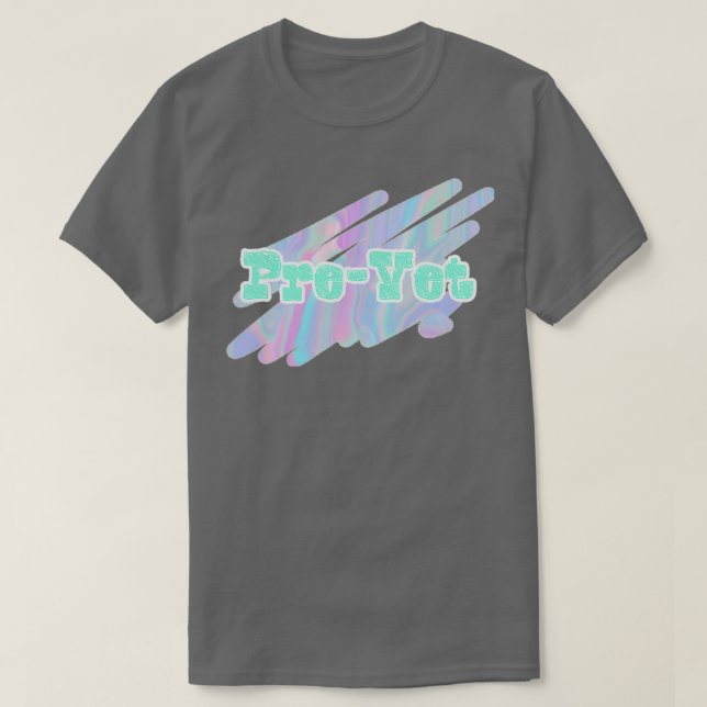 PreVet Holographic T-Shirt (Design Front)