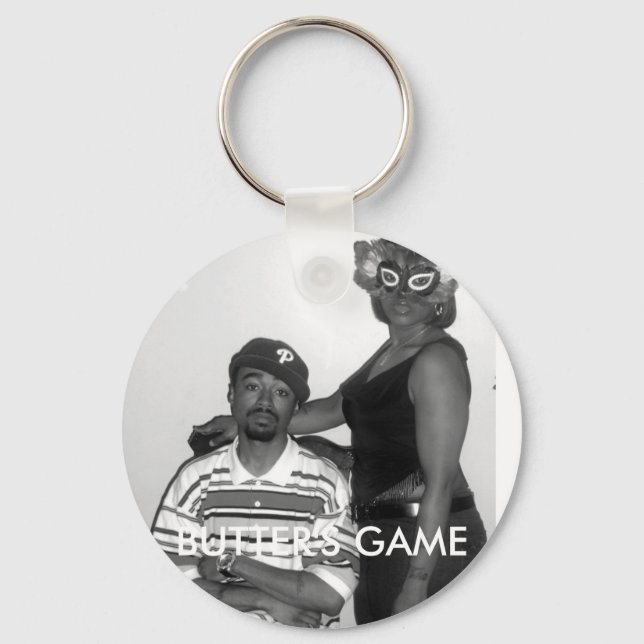 PREVIEW BOOK COVER, BUTTER'S GAME KEYCHAIN (Front)