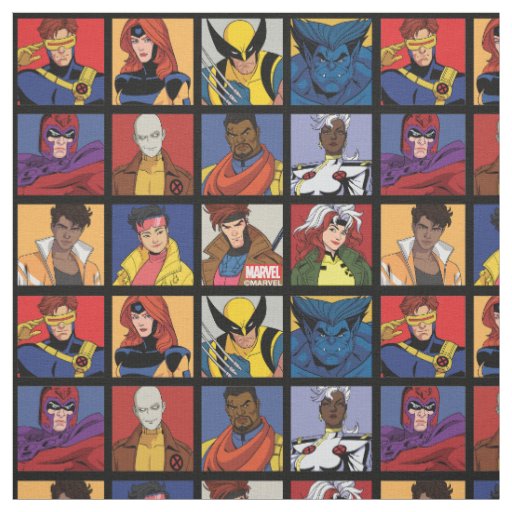 "Previously On X-Men…" Fabric
