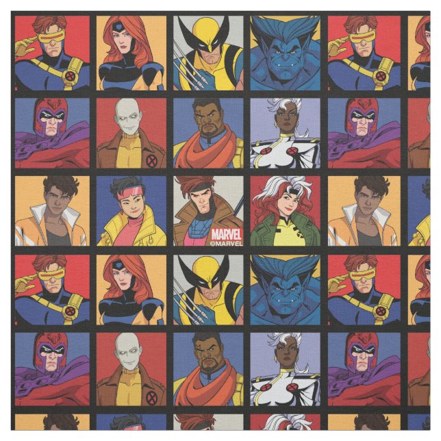"Previously On X-Men…" Fabric (Swatch)