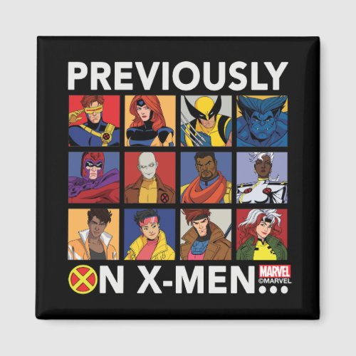 Previously On X_Men Magnet