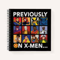 "Previously On X-Men…"