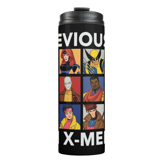 "Previously On X-Men…" Thermal Tumbler (Front)
