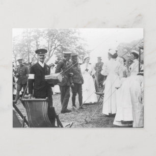 Prewar Field Days British Military Nurses Postcard