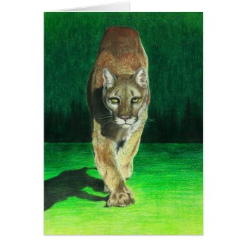 "prey  Pray" Cougar by TheInspiredEdge at Zazzle