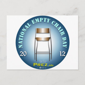 PREZ.info - Empty Chair 3 Postcard