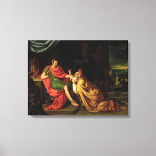 Priam and Achilles Canvas Print