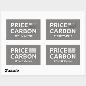 Price Carbon Stickers by Citizens_Climate at Zazzle