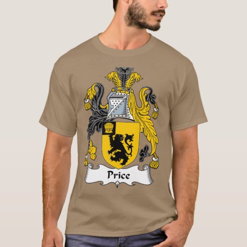 Price Coat of Arms Family Crest  T_Shirt