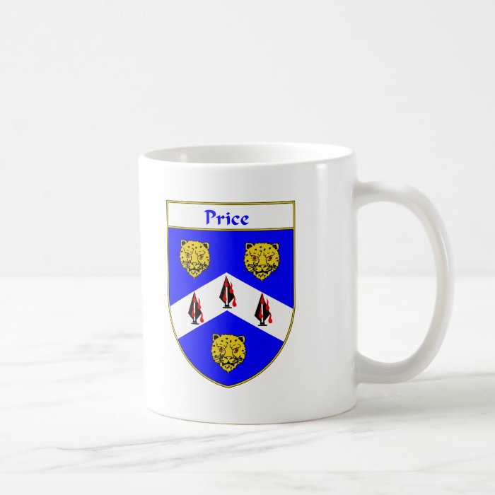 Price Coat of Arms (Ireland) Coffee Mug