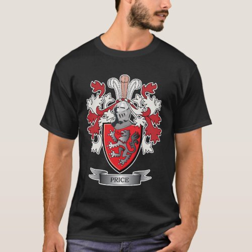 Price Family Crest Coat of Arms T_Shirt