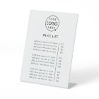Price List | Logo Business Modern Professional