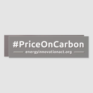 Price On Carbon car magnet